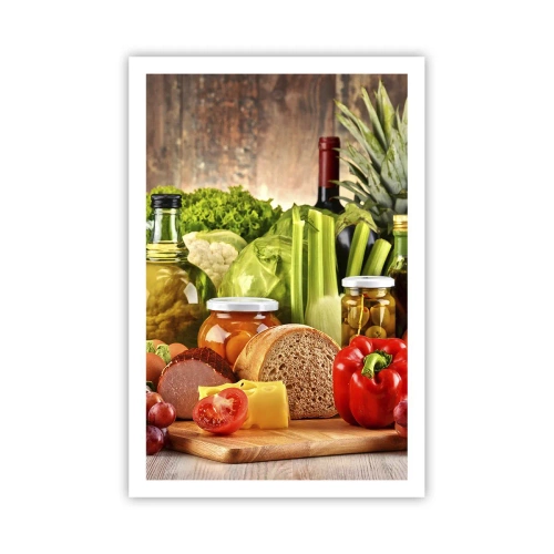Plakát - Uzené, pečené, marinované - 61x91 cm