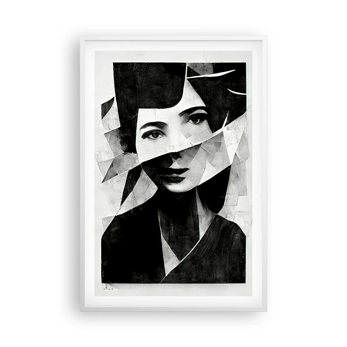 Plakát v bílém rámu - Něco o tobě… - 61x91 cm
