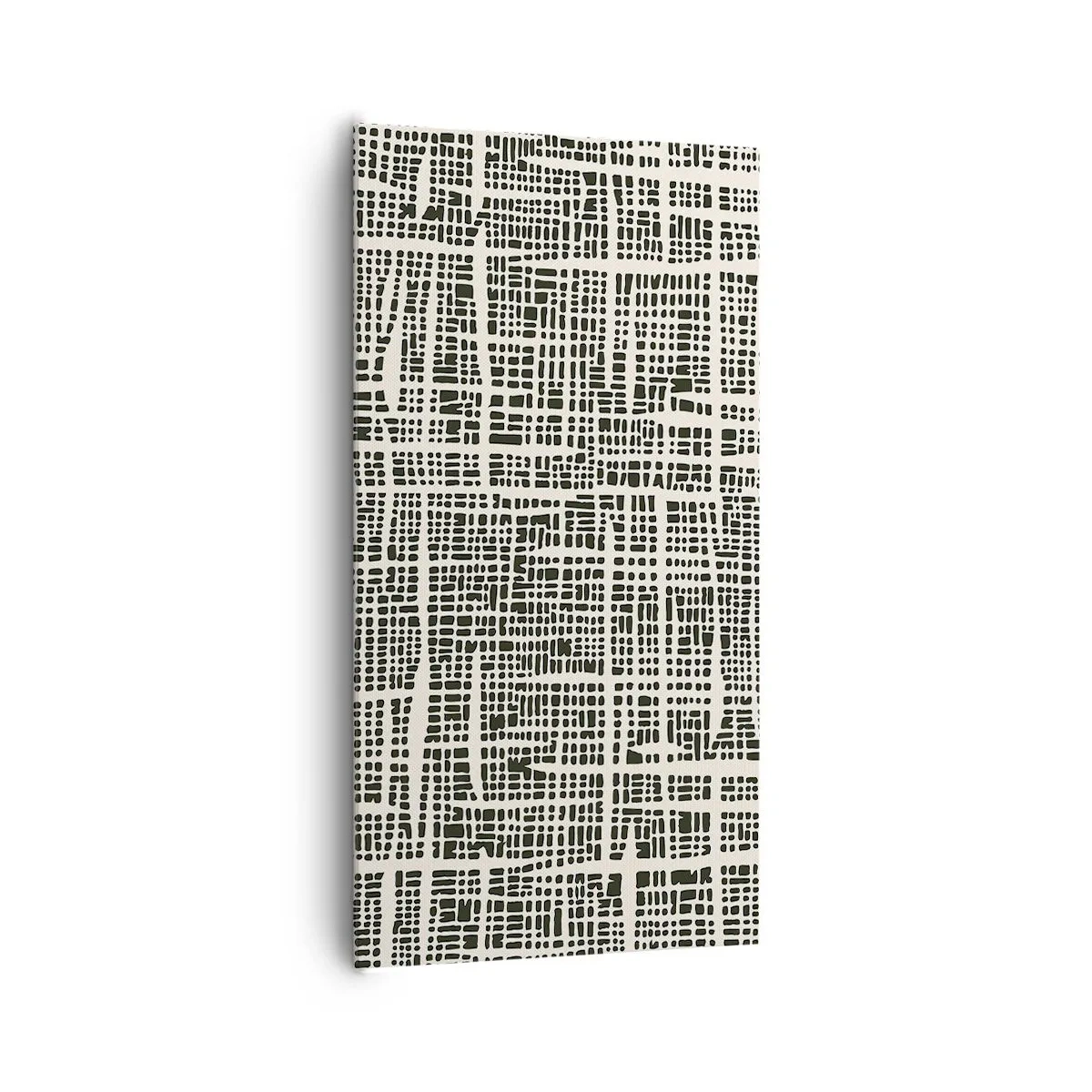 Obraz na plátně - Tkaná kompozice - 65x120 cm