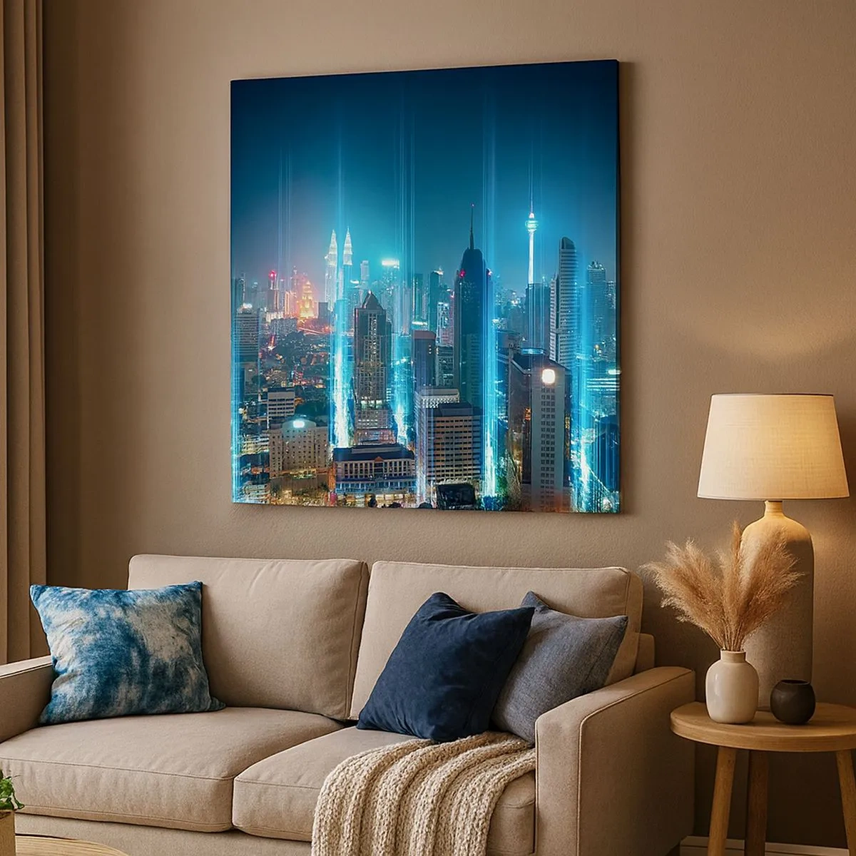 Obraz na plátně - Berlinským způsobem do nebe - 30x30 cm