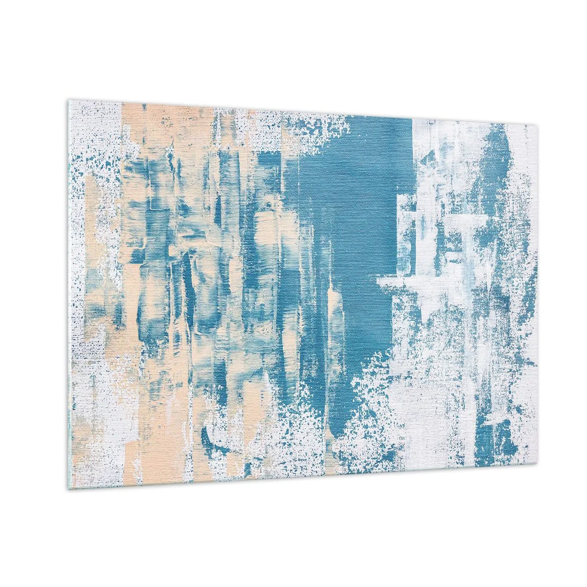 Obraz na skle - Přes rampouch - 100x70 cm