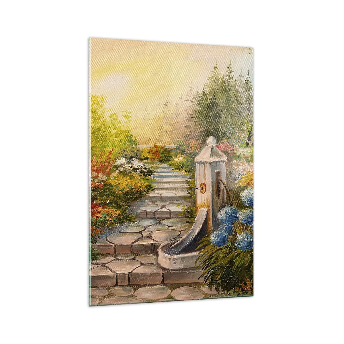 Obraz na skle - V plném rozkvětu - 70x100 cm