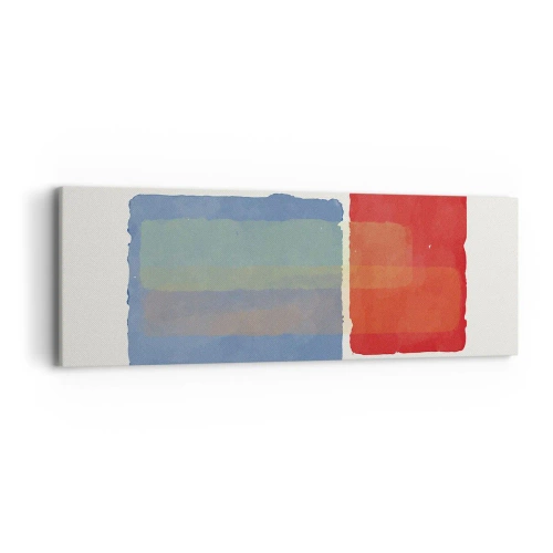 Obraz na plátně - Duch a písmeno geometrie - 90x30 cm