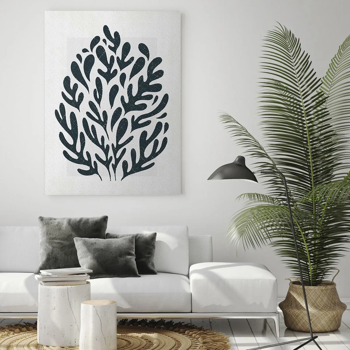 Obraz na skle - Tvary přírody - 70x100 cm