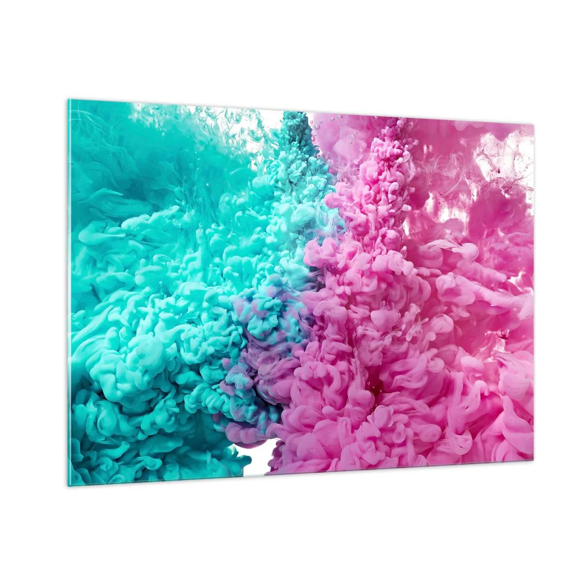 Obraz na skle - Rozhodující střet - 100x70 cm