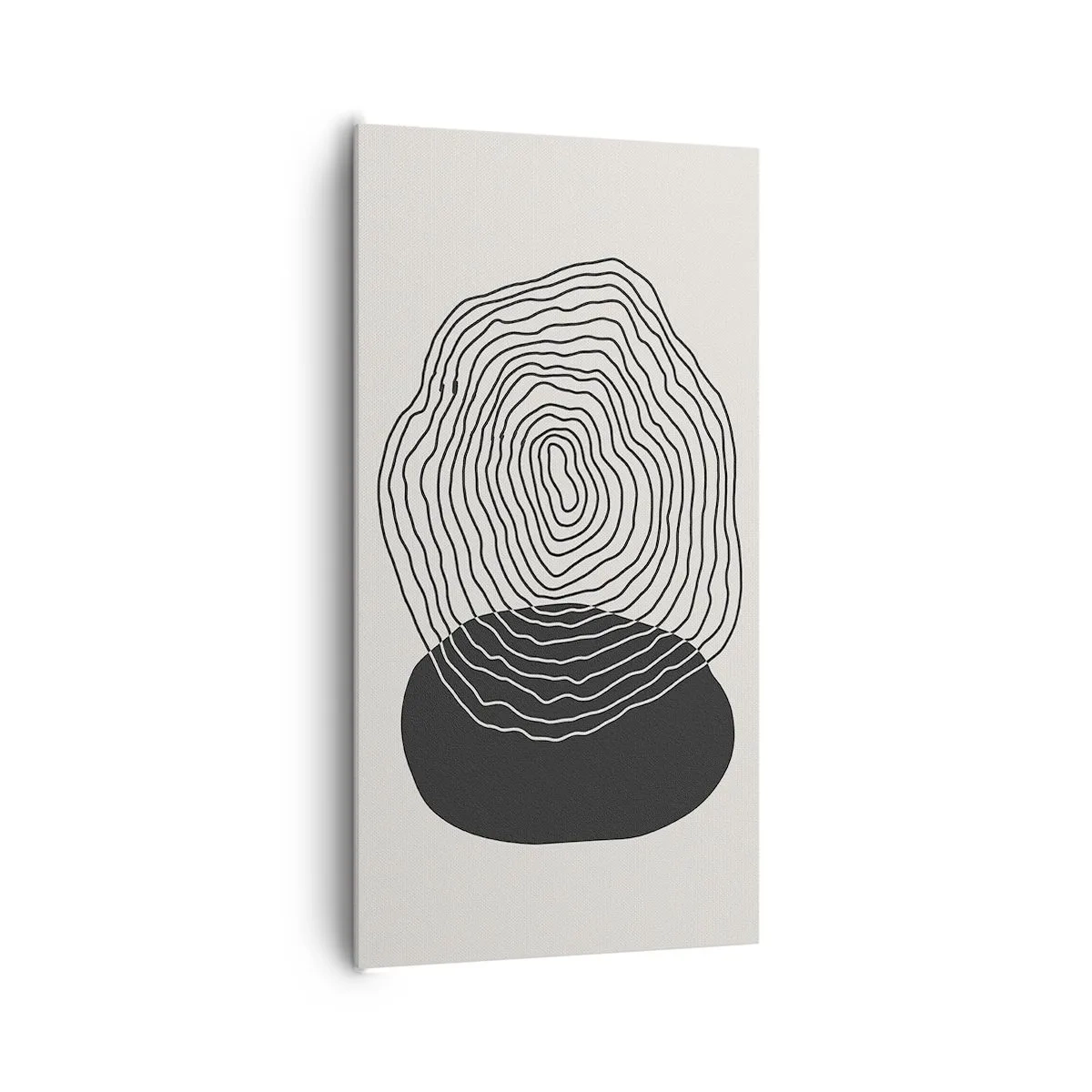 Obraz na plátně - Trvání a kmitání - 65x120 cm