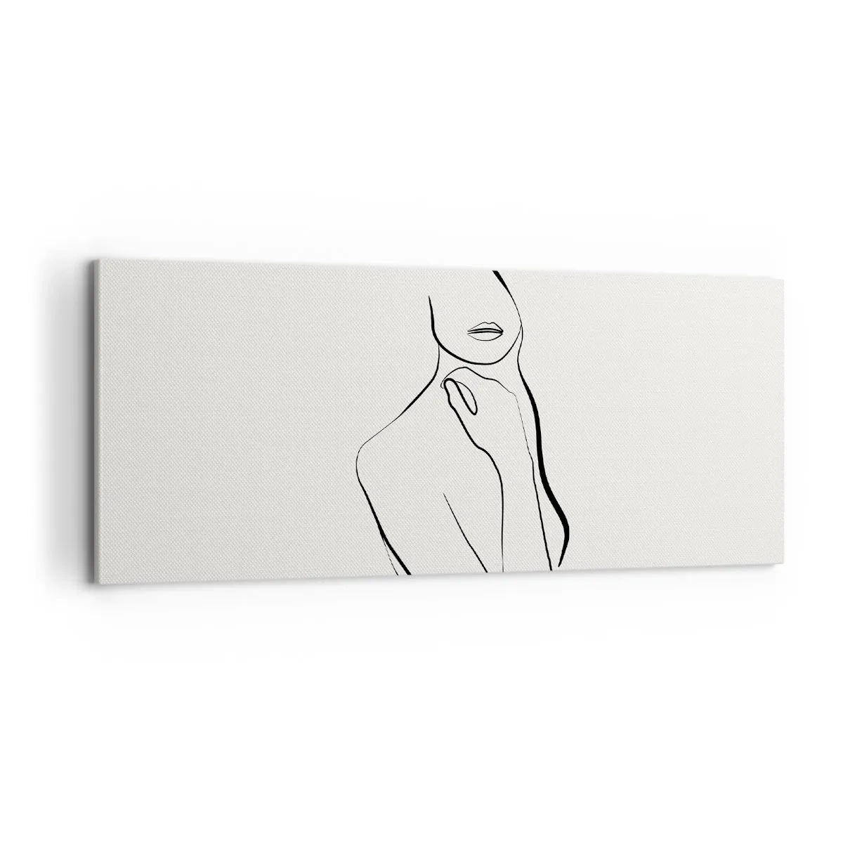 Obraz na plátně - Vlna melancholie - 100x40 cm