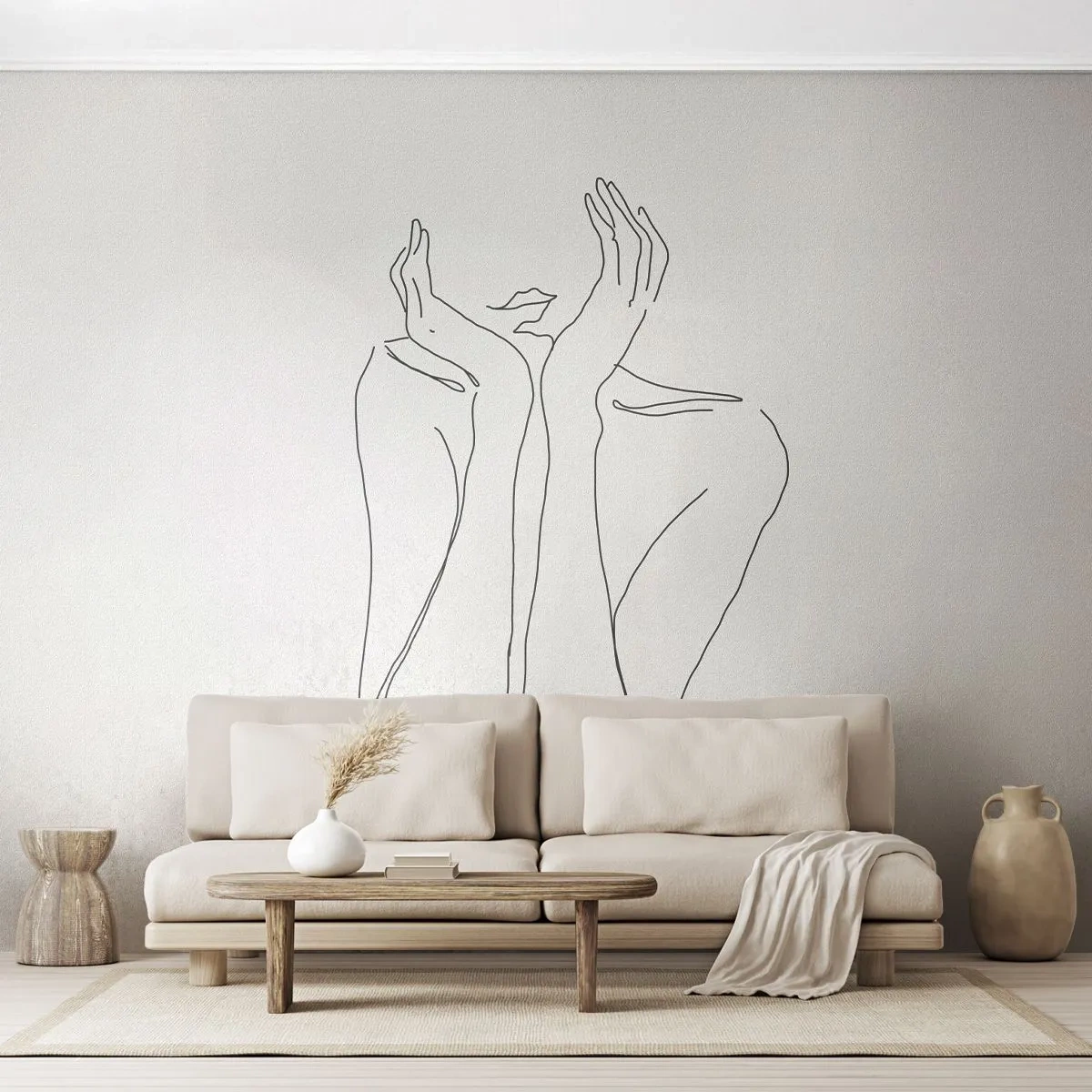 Fototapeta Premium Canvas - O čem sní dívky - Žena, Grafika, Kus - 400x280 cm