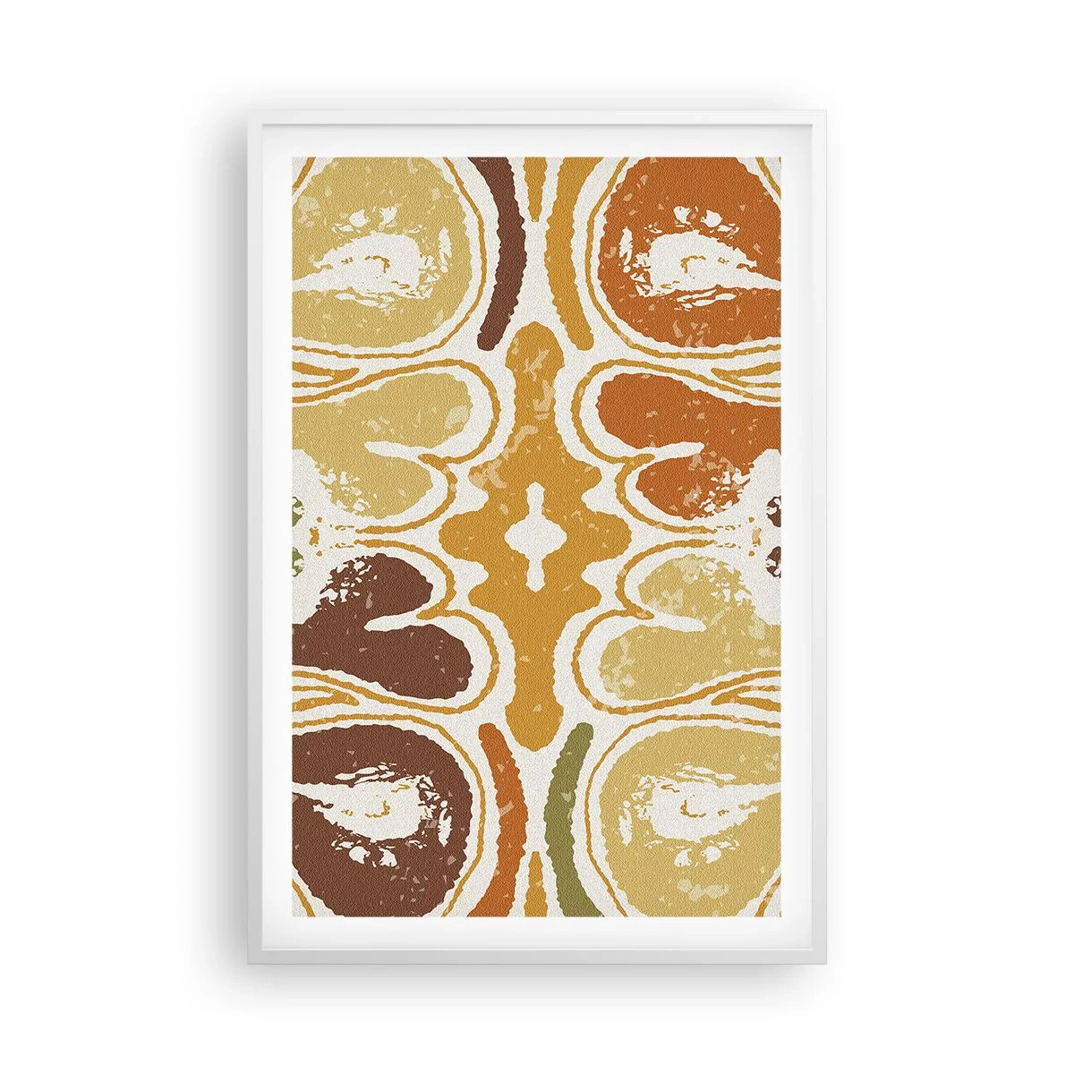 Plakát v bílém rámu - Sentimentální abstrakce - 61x91 cm