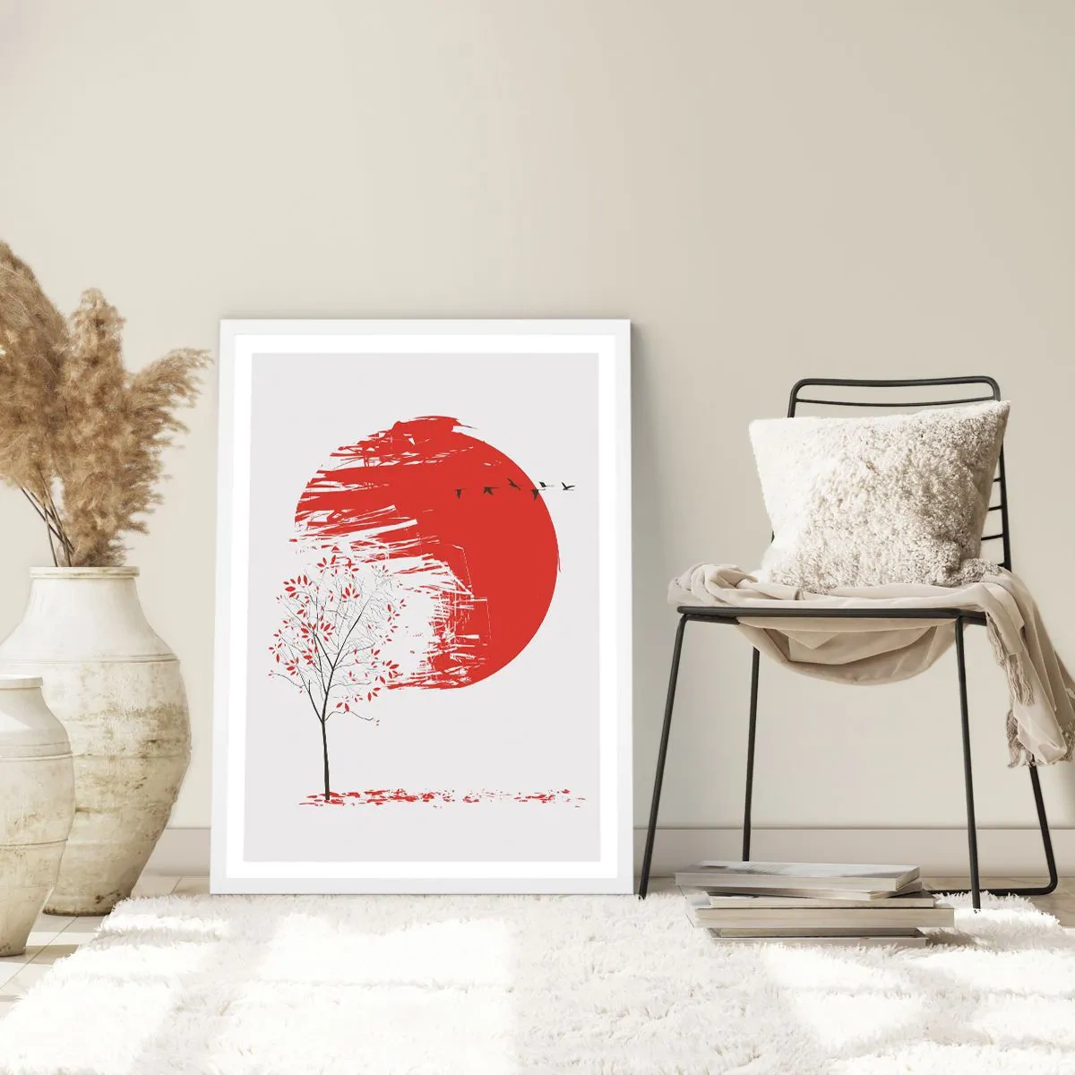 Plakát v bílém rámu - Znáte tuto zemi? - 30x40 cm