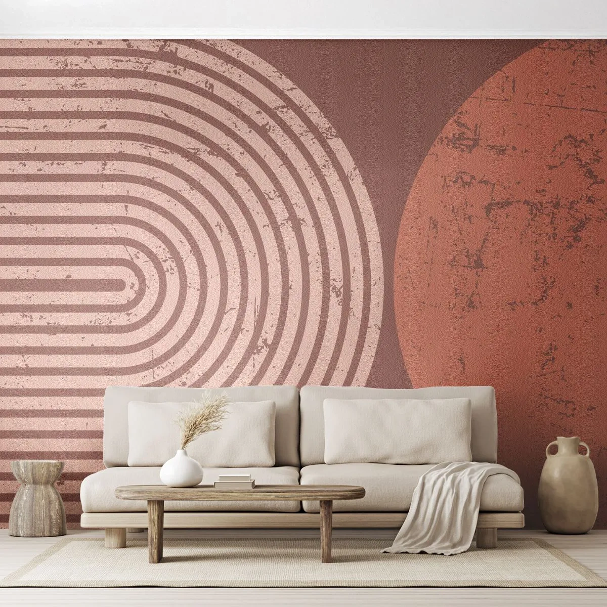 Fototapeta Premium Sand - Blízký vztah - Minimalismus, Moderní, Abstrakce - 100x70 cm