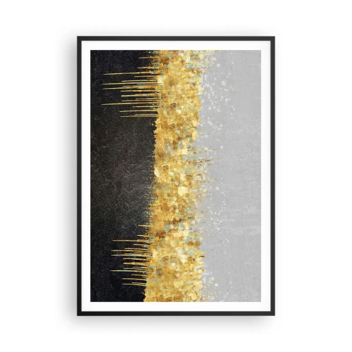 Plakát v černém rámu - Dovnitř a vzhůru - 70x100 cm