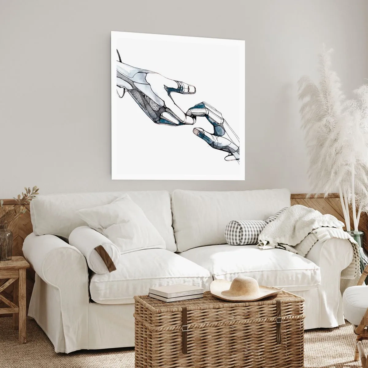 Plakát - Dobré gesto - 60x60 cm