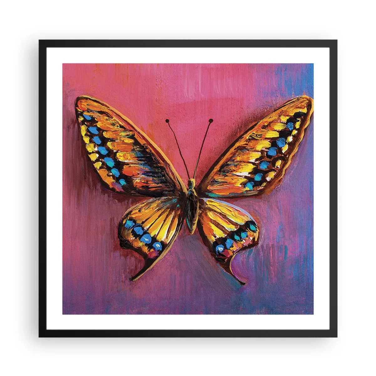 Plakát v černém rámu - Klenot přírody - 60x60 cm