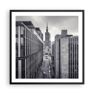 Plakát v černém rámu - Varšavské údolí - 60x60 cm