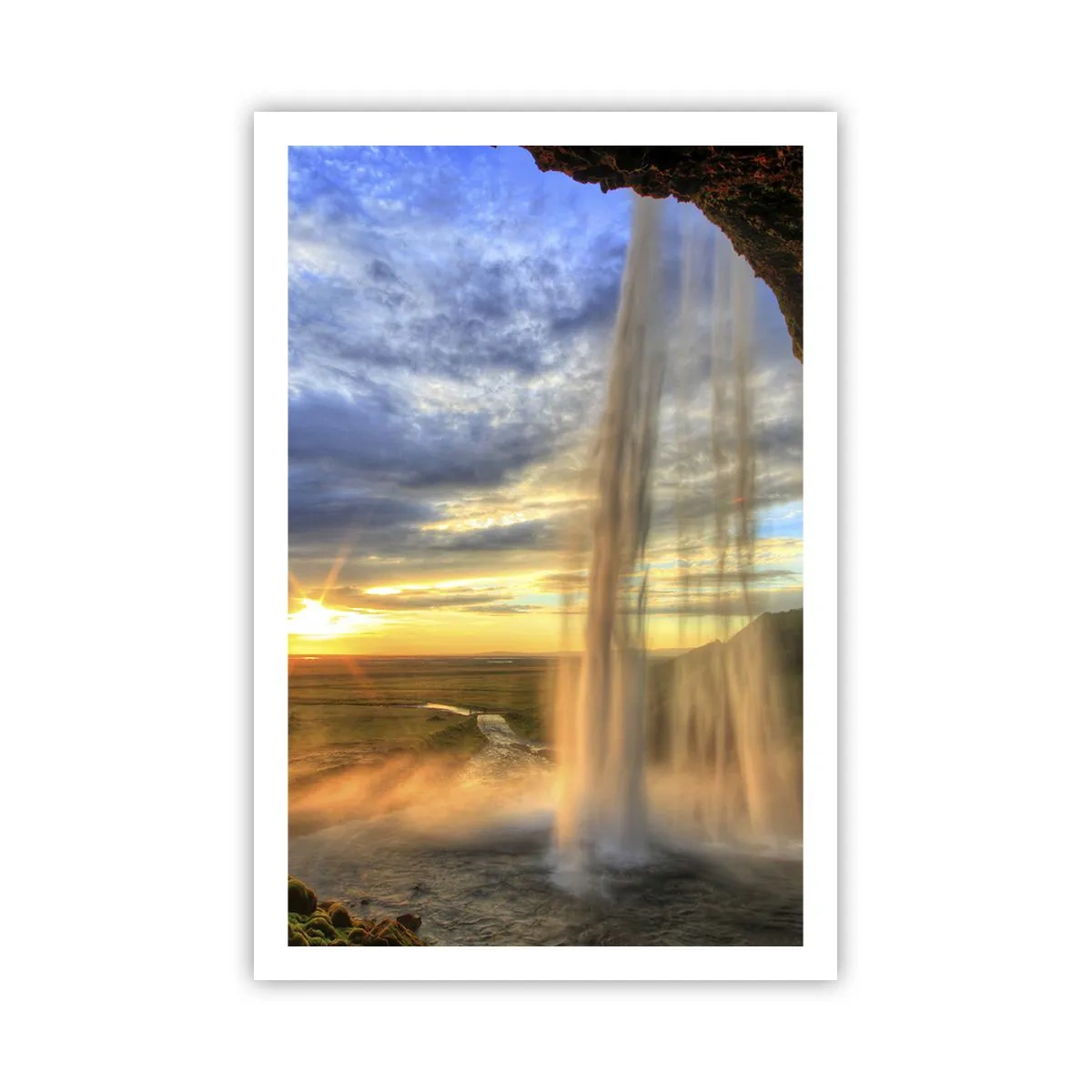 Plakát - Svět za závojem kapek - 61x91 cm