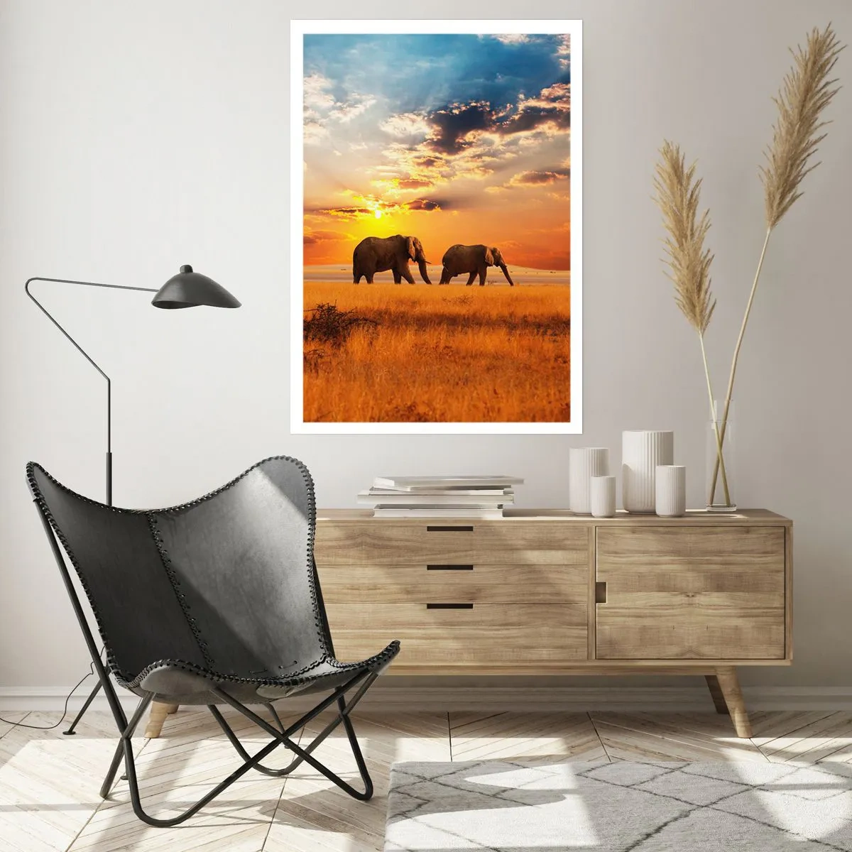 Plakát - Rodinná procházka - 50x70 cm