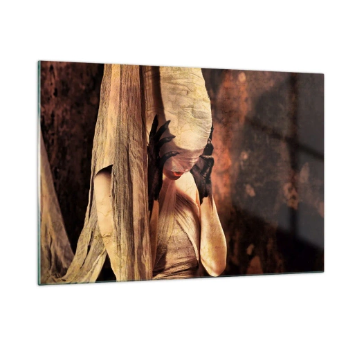 Obraz na skle - Mezi dobrem a zlem - 120x80 cm