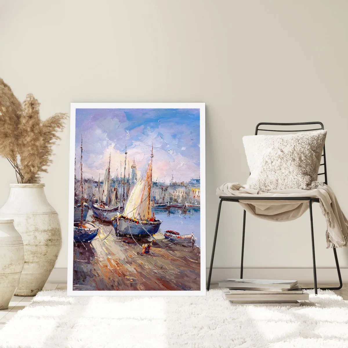 Plakát - Město u zálivu - 61x91 cm