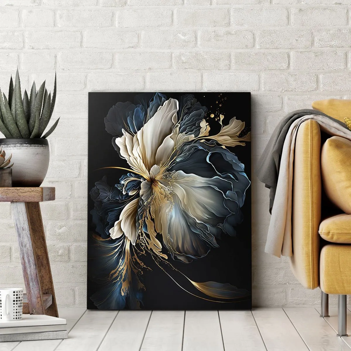 Obraz na plátně - Pohádkový květ kapradí - 50x70 cm