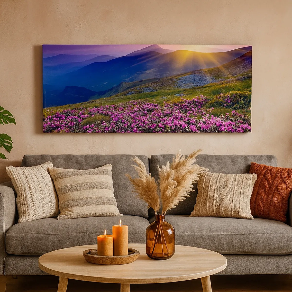 Obraz na plátně - …A kolem voní kosodřevina a voní byliny - 30x30 cm