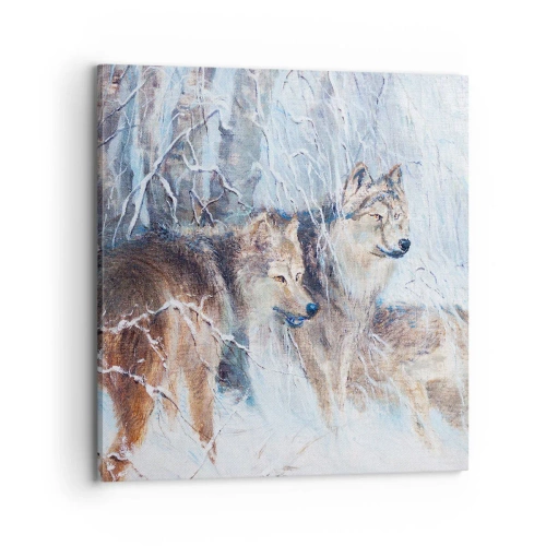 Obraz na plátně - Pozor! Přichází… - 70x70 cm