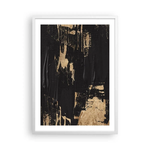 Plakát v bílém rámu - Stopa doteku - 50x70 cm