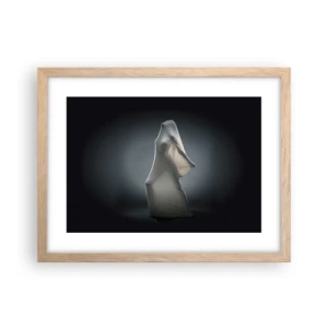 Plakát v rámu světlý dub - Skryté touhy - 40x30 cm