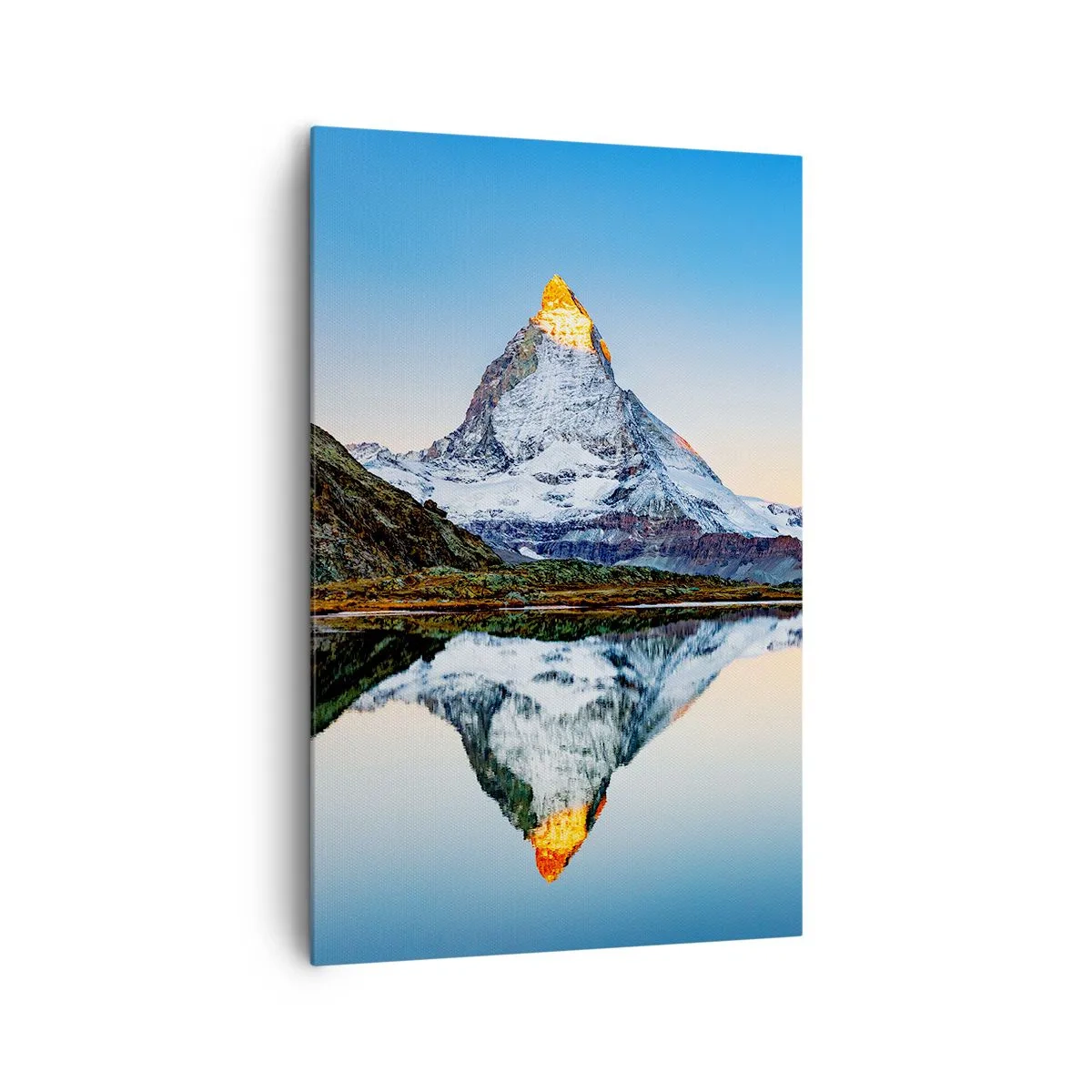 Obraz na plátně - Dva světy - 80x120 cm