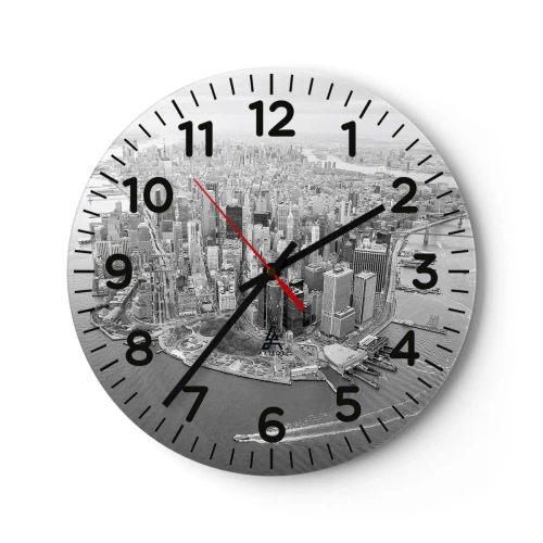 Nástěnné hodiny - Jak nemilovat? - 30x30 cm