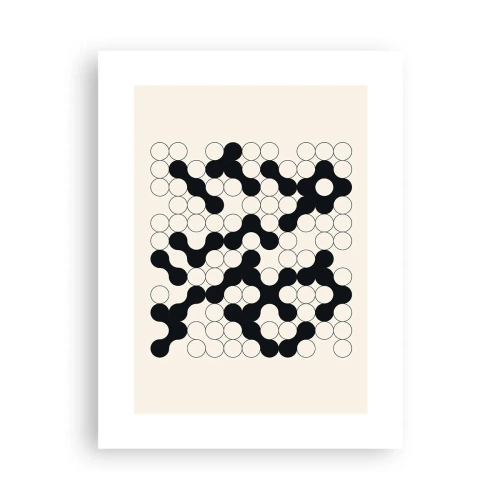 Plakát - Čínská hra – variace - 30x40 cm