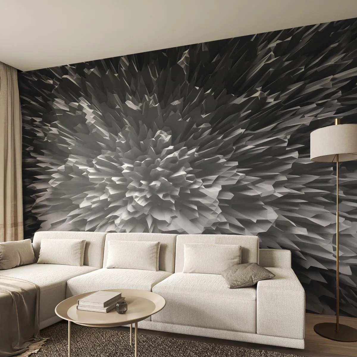 Fototapeta Premium Sand - Ostřejší to už nebude - 3D, Moderní, Trojrozměrný - 100x70 cm
