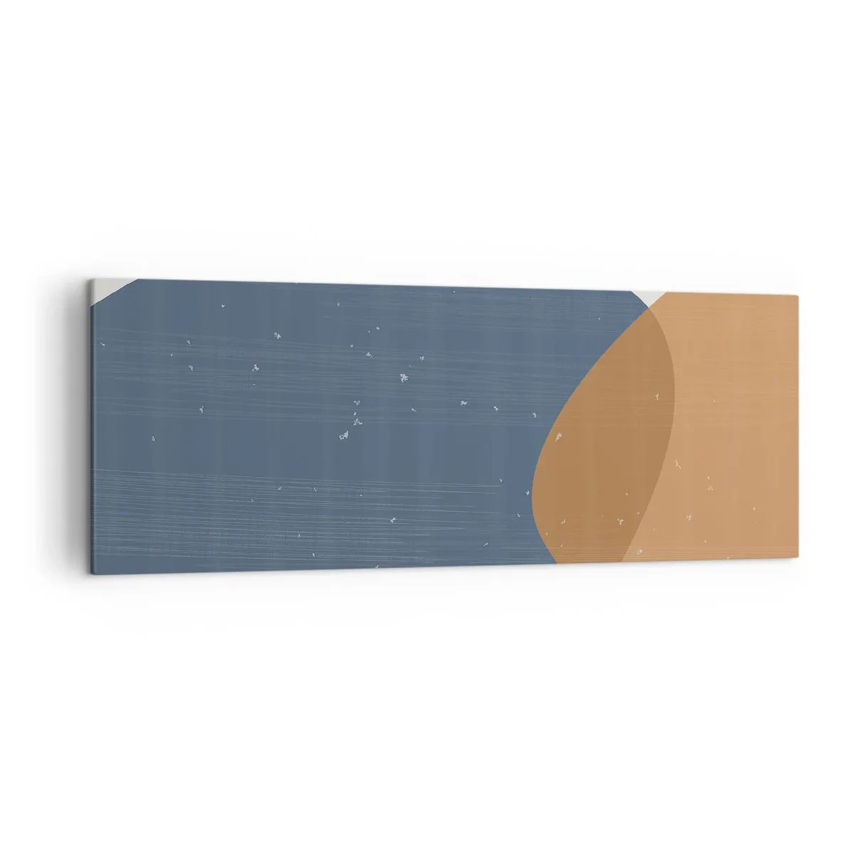 Obraz na plátně - Ovály a vlivy - 140x50 cm