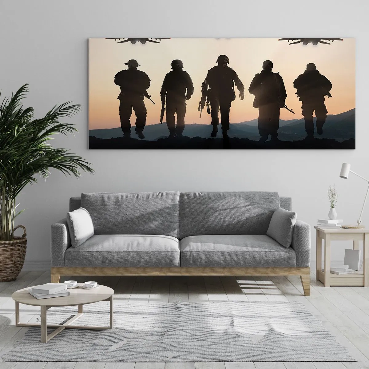 Obraz na skle - Vítej v našem světě - 160x50 cm