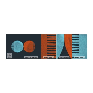 Fototapeta Vzorek Standard Eco - Pouze geometrie? - Abstrakce, Kus, Okresy - 100x30 cm