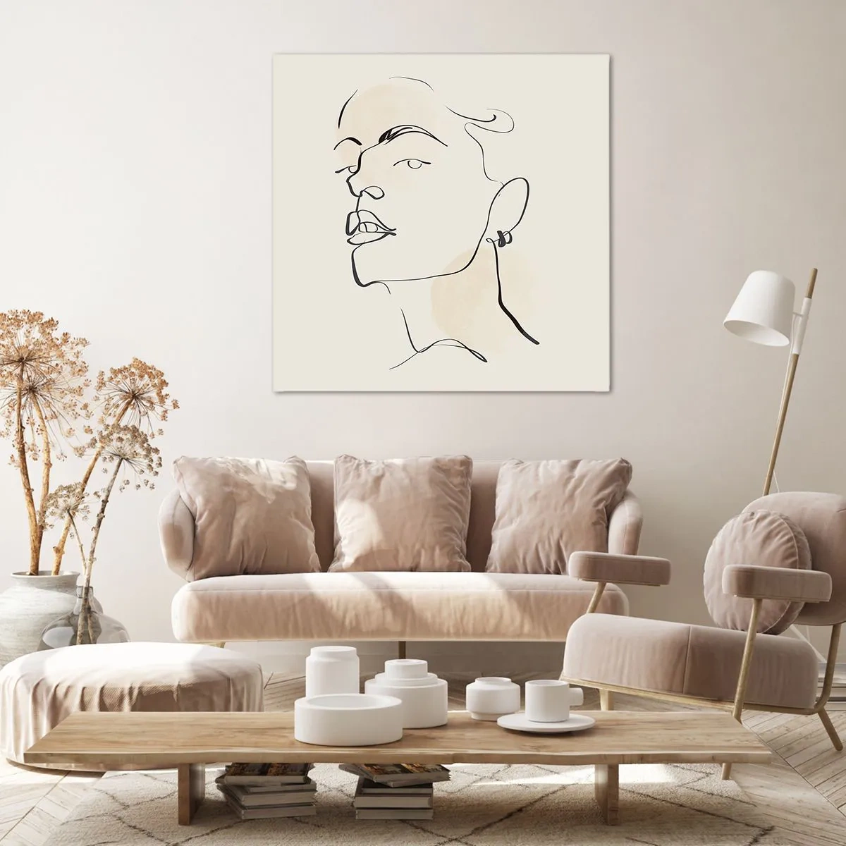 Obraz na plátně - Hrdý pohled - 30x30 cm