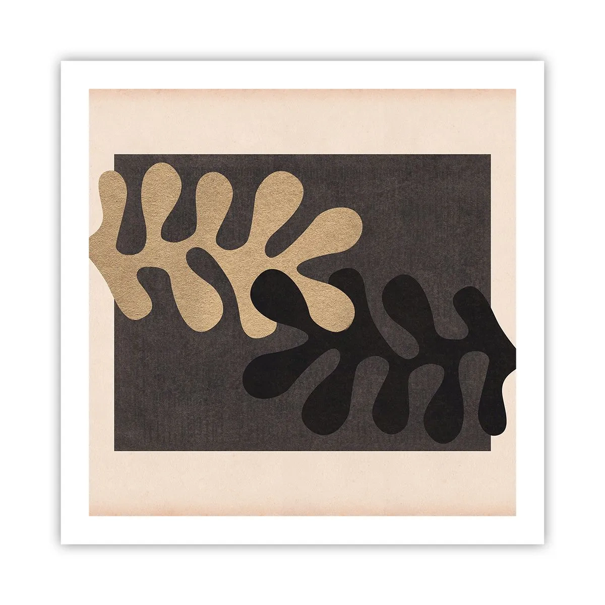 Plakát - Nepřítomnost a doplnění - 60x60 cm