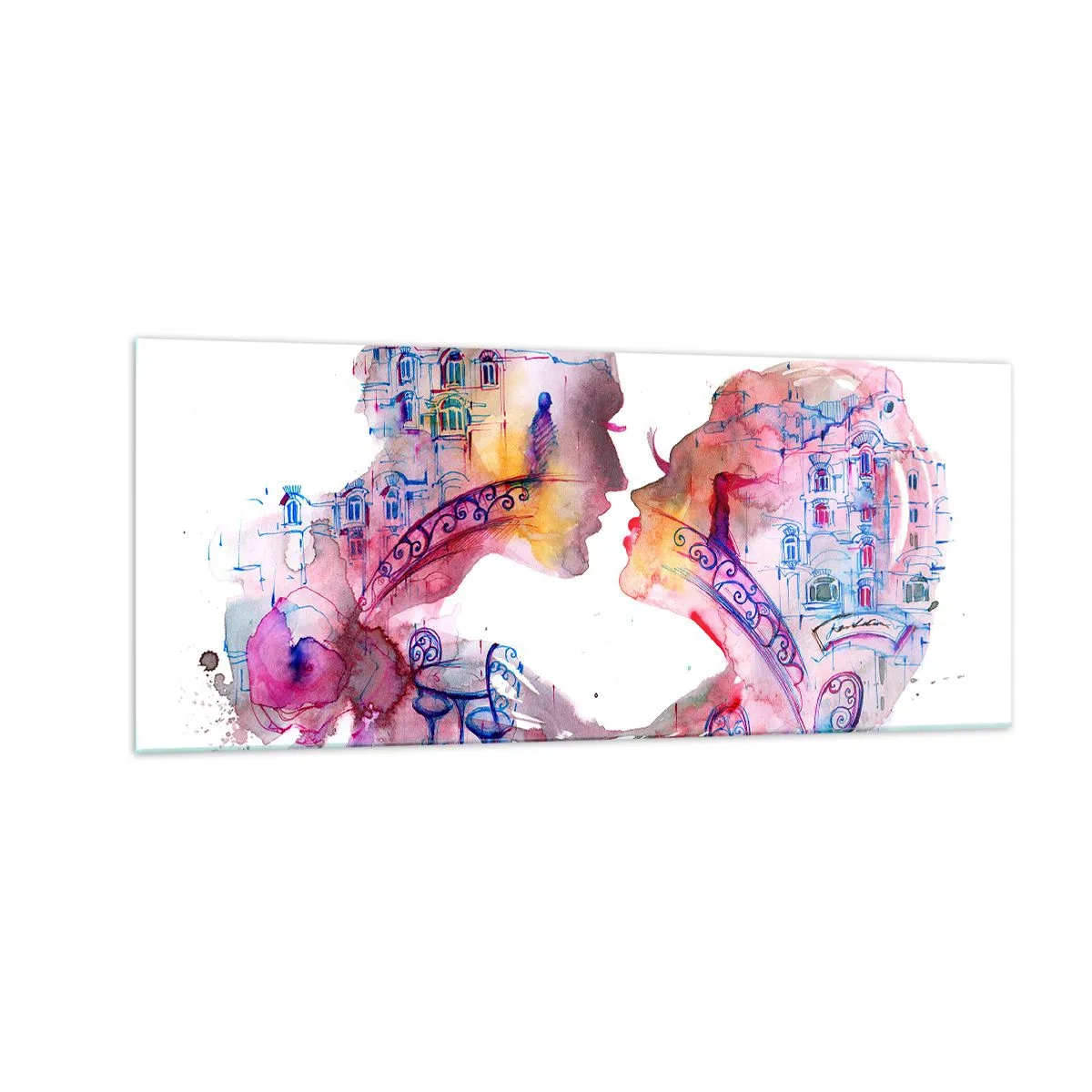 Obraz na skle - Tajemný most vzdychání - 100x40 cm