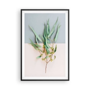 Plakát v černém rámu - Pastelová jemnost - 61x91 cm