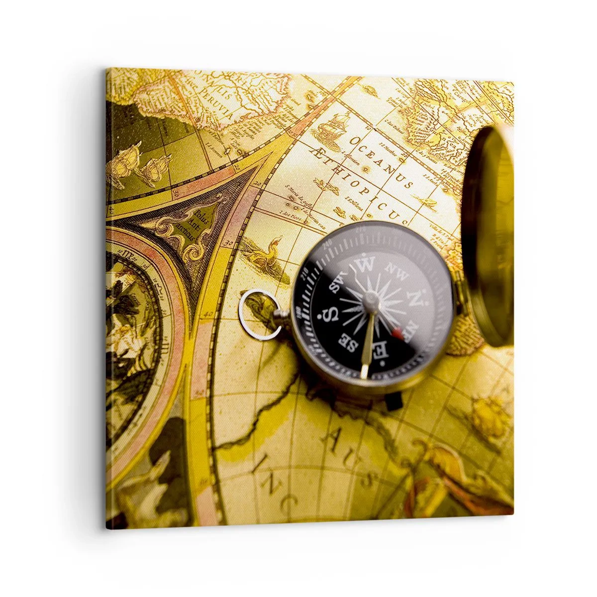 Obraz na plátně - Co tak na konec světa? - 60x60 cm