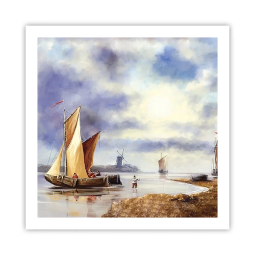 Plakát - Návrat námořníků - 60x60 cm