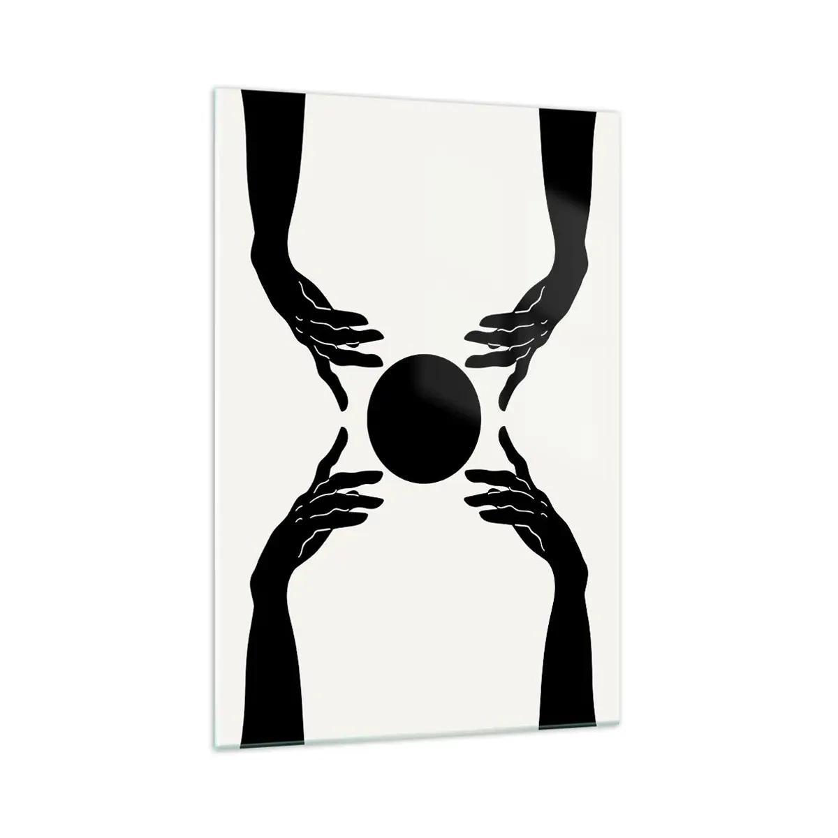 Obraz na skle - Tajné znamení - 70x100 cm