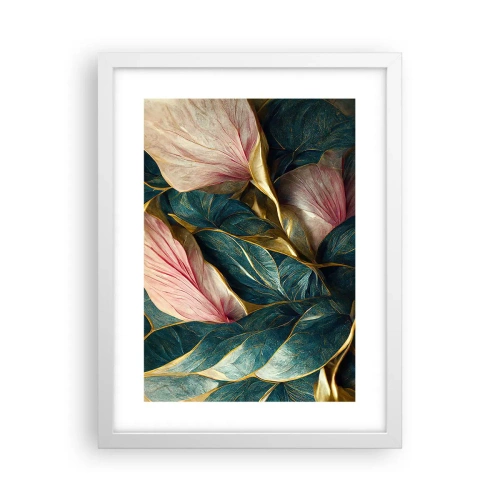 Plakát v bílém rámu - Přirozená elegance a styl - 30x40 cm