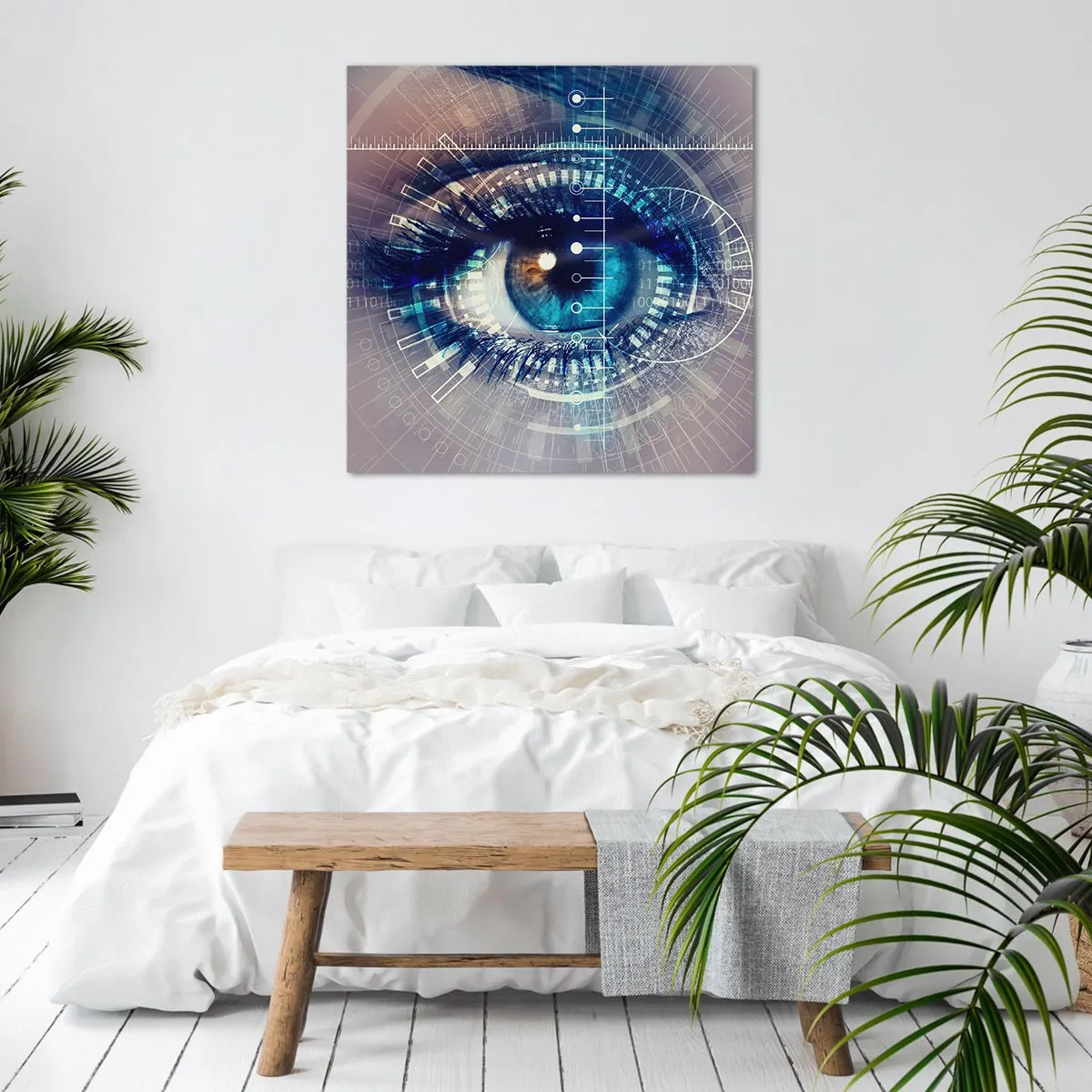 Obraz na plátně - Myslíš si, že mě znáš - 60x60 cm