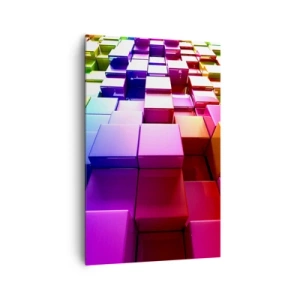 Obraz na plátně - Op-artové společně v týmu - 80x120 cm