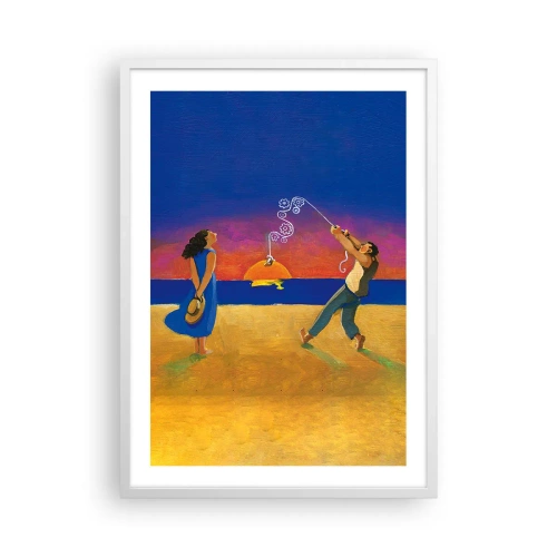 Plakát v bílém rámu - Více než hvězda z nebe - 50x70 cm