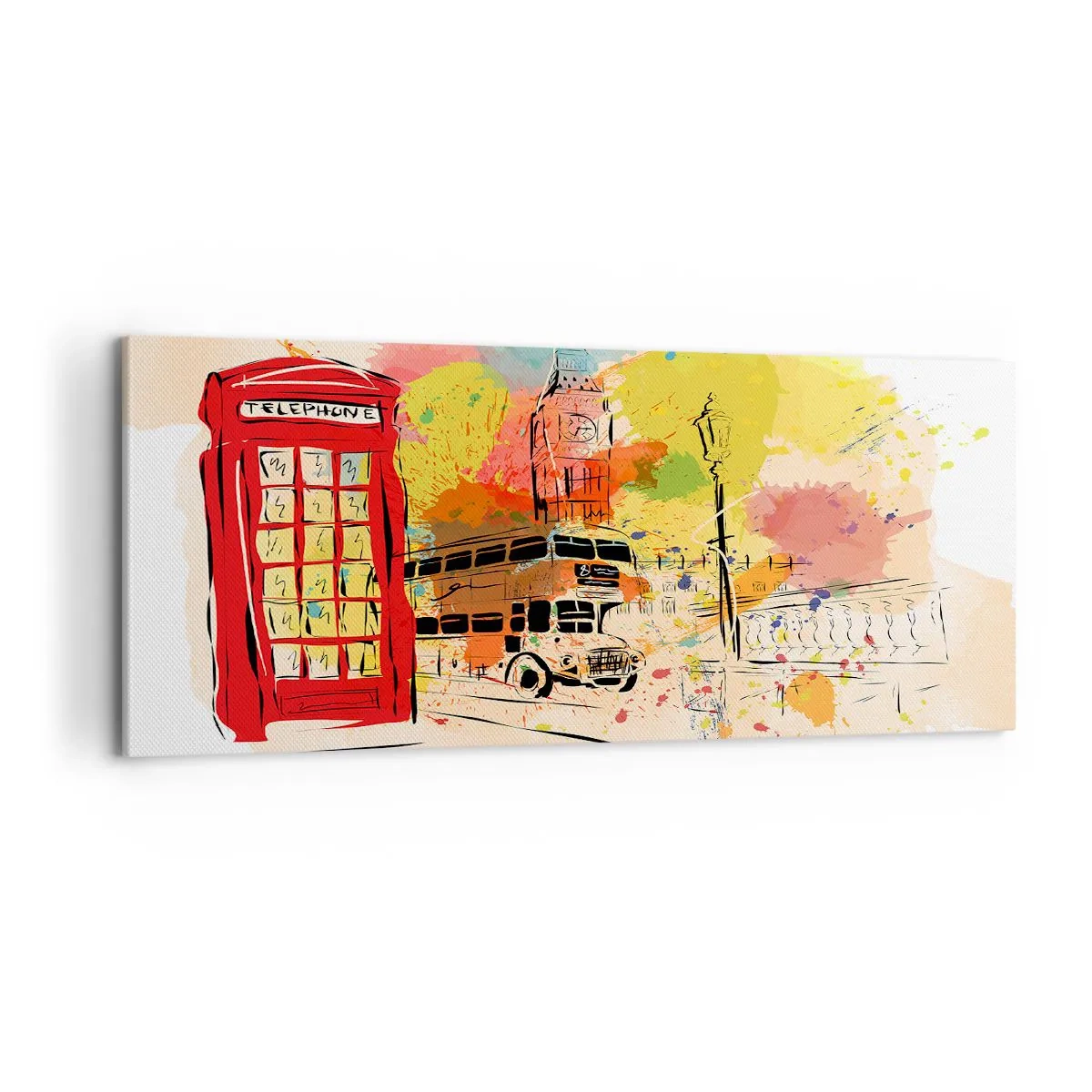 Obraz na plátně - Město různorodostí - 100x40 cm