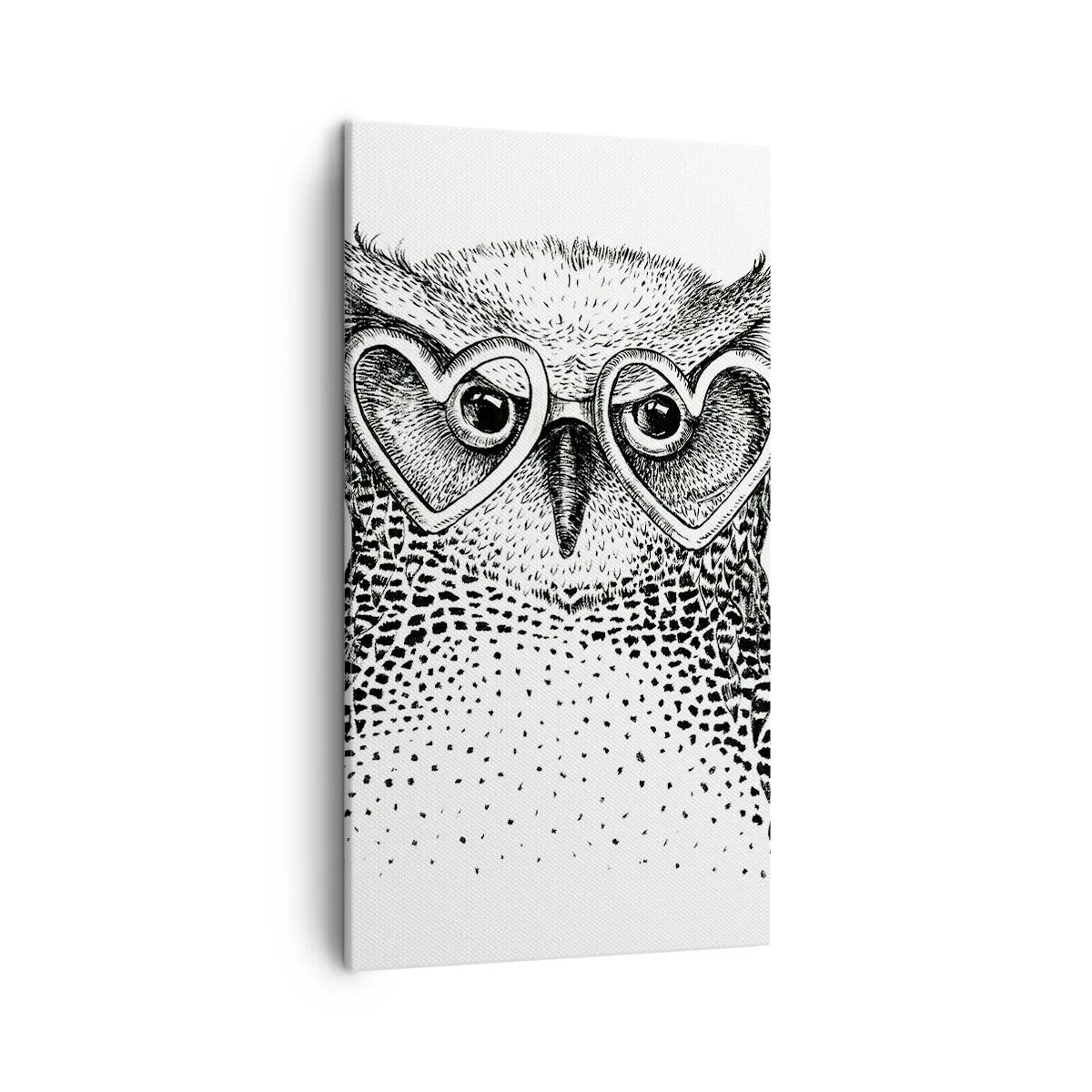 Obraz na plátně - Moudře a s láskou - 45x80 cm