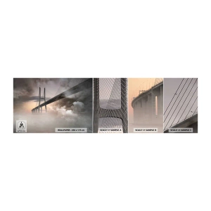 Fototapeta Vzorek Standard Eco - U řeky, která není - Krajina, Most, Architektura - 100x30 cm