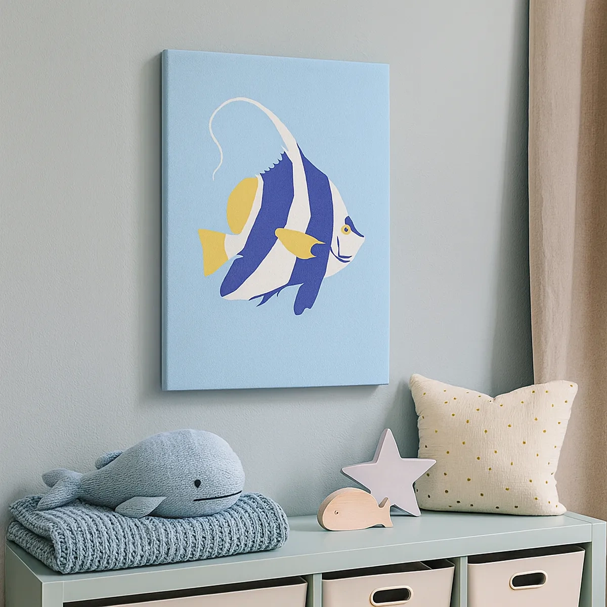 Obraz na plátně - Miss tropických vod - 50x70 cm